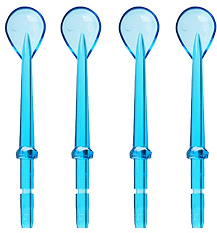 Limpiador de la lengua del limpiador de la higiene oral 4pcs para Waterpik WP-100 WP-450 WP-250 WP-300 WP-660 WP-900