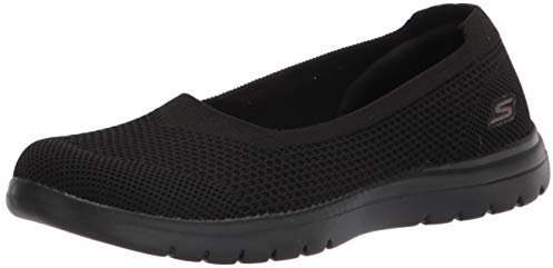 Skechers Women's On-the-go Flex Wonderous Pumps,Black Textile Trim,5 UK