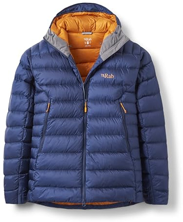 Rab Men's Electron Pro Down Jacket for Climbing & Mountaineering - Deep Ink - Large