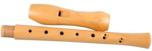 skola blockflöjt Träblockflöjt Sopran 8 Hål Vertikal Klarinett FlöjtVertikalt Musikinstrument (Color : 02)