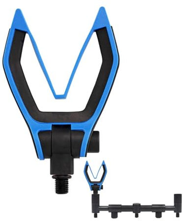 Angelrutenhalter | Karpfenangelrute verstellbarer Stützkopf, V-förmiges, verstellbares Design, Angelausrüstung für eine Vielzahl von Ruten und Haltersystemen