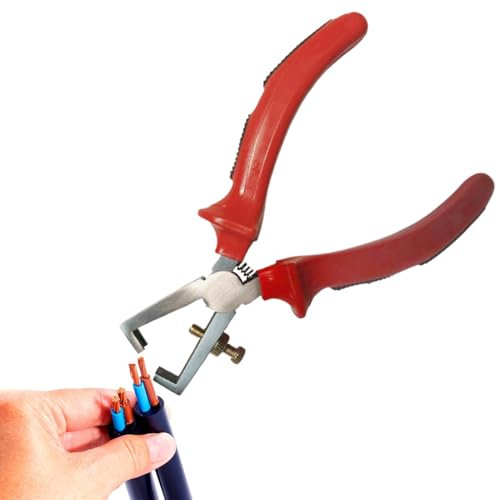 Cortador de alambre, Crimpadora Ajustable, Alicates Ergonómicos Para Instalación Eléctrica Doméstica Industrial Solar Automotriz