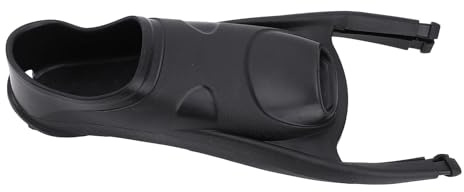UPALDHOU Aletas para Natación para Adultos, Material TPR, Aleta de Apnea de Hoja Larga para Buceo y Snorkel (L(43-44))