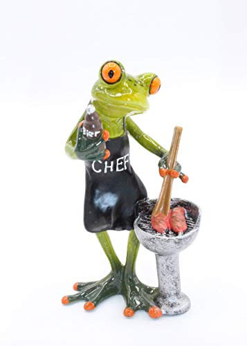 Formano Frosch mit Grill und Bier