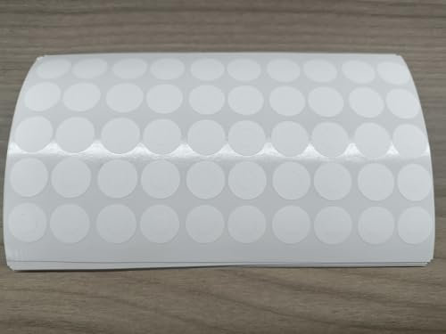 Lochverstärker Selbstklebend 800 Stück -Weiß Lochverstärkungsringe Für Ordner & Kalender - Perfekt Für Dokumente,Schulhefte & Büroorganisation - Ideal Für Lehrer,Schüler & Büroangestellte