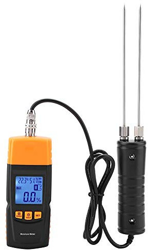Humidimètre Numérique de Bois, Akozon GM620 Testeur Humidité du Bois Plage de Mesure: 2-40% / 50% / 60% / 70% Détecteur d’humidité