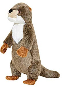 Fluff & Tuff Harry Otter 15in Plush Dog Toy for All Breed Sizes