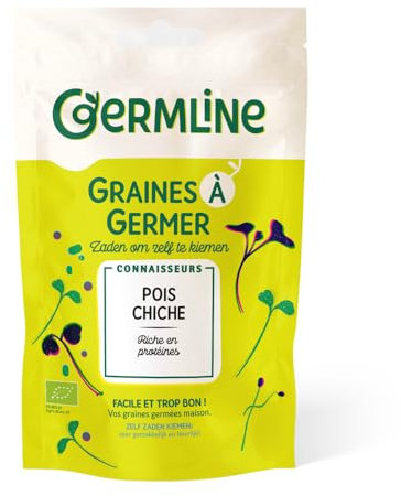 Germ'line - Graines À Germer Pois Chiche Bio 200G - Lot De 4