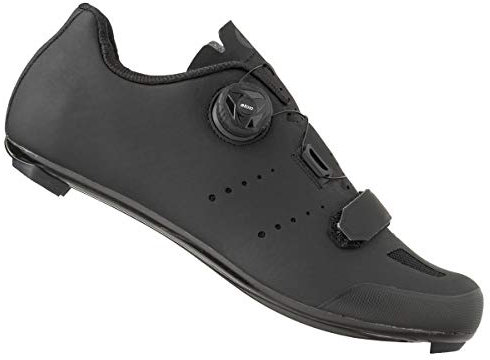 AGU Unisex-Adult Nero Scarpe Road R610 Suola in Nylon e Chiusura, One Size
