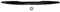 Keenso Auto Heckspoiler, Universal Auto Kofferraum Spoilerlippe Gummi Heckspoiler Verkleidung 114cm*7cm mit Klebeband Spoiler und Finnen