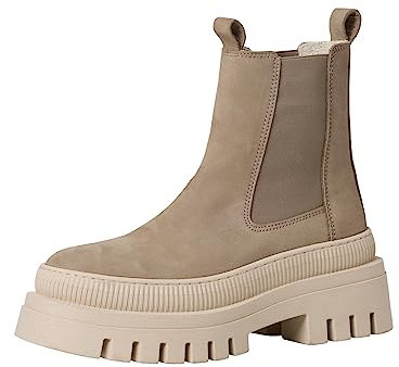 Tamaris Damen Stiefel Leder beige 39