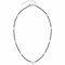 Leonardo Ciao Lia Damen Halskette aus Edelstahl mit schwarzen Glasperlen und Anhänger, Länge 40-45 cm, Schmuck Geschenk für Frauen und Mädchen 023303