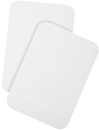 Juego de tarjetas en blanco DIN A5 con esquinas redondeadas para manualidades y manualidades, 300 g/m², cartón fotográfico, papel de estraza (blanco mate 350 g/m², 100 tarjetas)