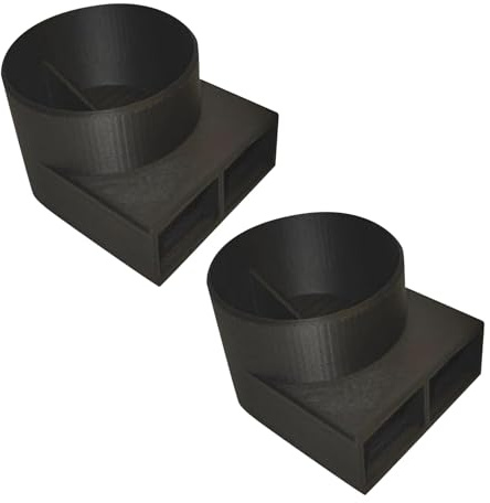 Director de ventilación para autocaravana para calefacción Truma, accesorio para manillar de aire apto para calefacción Truma y Webasto, desviador de flujo de aire de 90°, material ASA, diámetro de 55