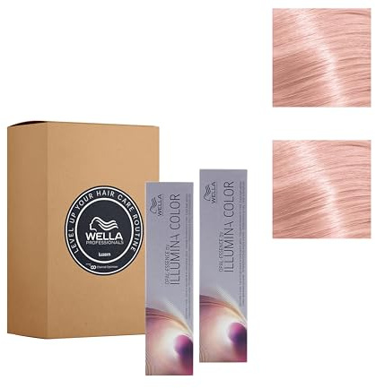 Wella Professionals Illumina Color Opal-Ess. Titanium Rose 2er Pack (2x60ml)