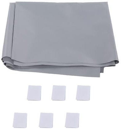 Goshyda 4K Projection Screen, Anti-Light Outdoor Projector Screen High Definition High Temperature Resistant for Party for Home for Office (70 inches)