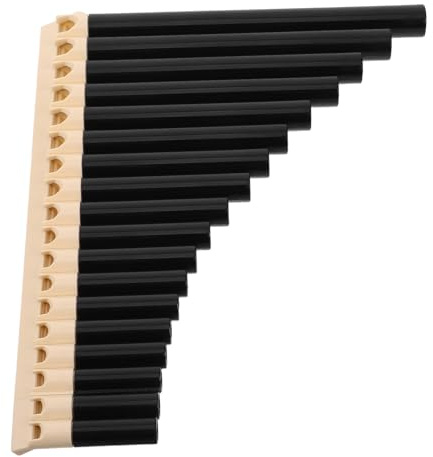 16 Tube Abs Pan Flute Instrument for Learning and Performance | Flute for Beginners, Traditional Chinese Instrument, School Season Decor