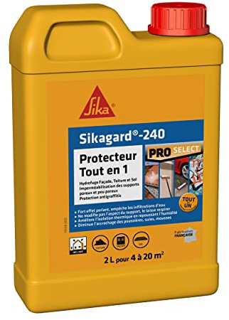 Sikagard Anti-Graffiti Protector All-in-1 for Roof/Wall/Decking, Yellow, 530228