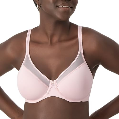 Bali Women's One Smooth U Ultra Light Convertible Bra DF3439, Hush Pink, 36C