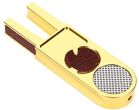 Cue Tip Shaper Cue Tip-Werkzeug Multifunktionscuffer Burnisher Multifunktionaler Cue Tip Trimmer für Cue Snooker Pool Cue Tips