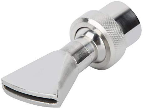 Robusto Getto d'Acqua poroso a dispersione in Acciaio Inossidabile, ugello per Fontana, Durevole Parco a Forma di ventaglio per Giardino con Fontana a Forma di ventaglio