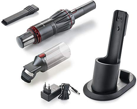 INVICTUS ONE INVICTUS06, Sans sac Aspirateur à Main, Noir, 75 décibeles