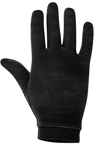 Löffler 21617 - Merino Handschuhe 990 Black 990 Black Gr. 6½