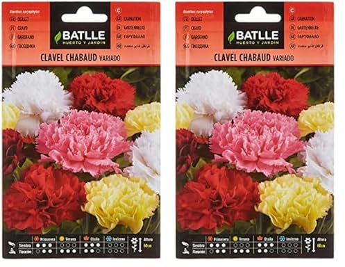Semillas Batlle Clavel Chabaud VARIADO (Paquete de 2)