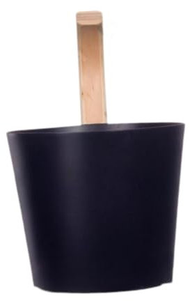 Milageto Seau de Sauna avec Louche 5L Ensemble D'accessoires de Sauna pour Les Maisons de Sauna D'hôtel