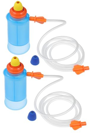 CHICAMPERA 2pièces Irrigateur Nasal Pour Adultes Et Garçon Fille Dispositif De Lavage Nasal Doux Et Outil De Nettoyage Des Sinus Pour Usage Domestique