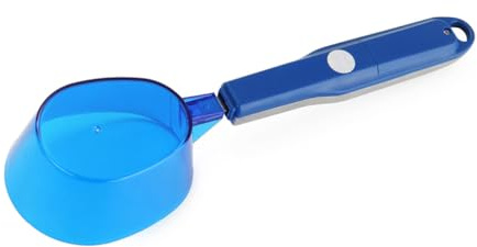 GALPADA Cuchara Báscula Electrónica Digital para Cocina Azul con Pantalla LCD Medidor Preciso para Ingredientes Nutrición