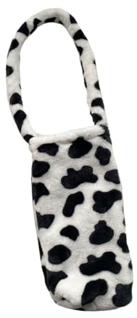 LOLIPPYY Housse de Bouteille d'Eau en Peluche Anti-Brûlure Étui Portable Bandoulière Compatible Bouteilles Inox et Plastique Léger Randonnée et Voyage