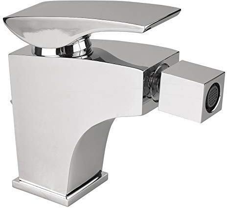 MINIMAL Bidetarmatur Chrom, Einhebelmischer-Bidetarmatur Bidet-Armatur Wasserhahn Bidet Waschtischarmatur Einhand-Mischbatterie Wasserhahn bad Mischbatterie bad