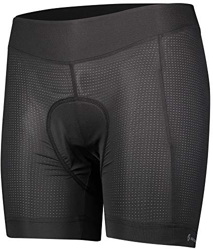 Scott Underwear Trail + Damen Fahrrad Innenhose kurz schwarz 2024: Größe: L (40/42)