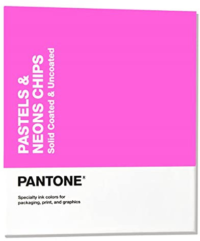 Pantone GB1504B Buch 2022 Edition Pastel und Neon Chip, Mehrfarbig