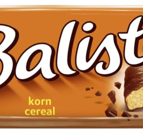 Balisto Schokoladen Großpackung, Korn-Mix, Getreide Schokoriegel, 8 x 18,5g, Schokolade, Müsliriegel, Schoko Großpackung (148g)