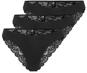 ONLY Female Brasilianische Slips ONLCHLOE 3-Pack Brasilianische Slips