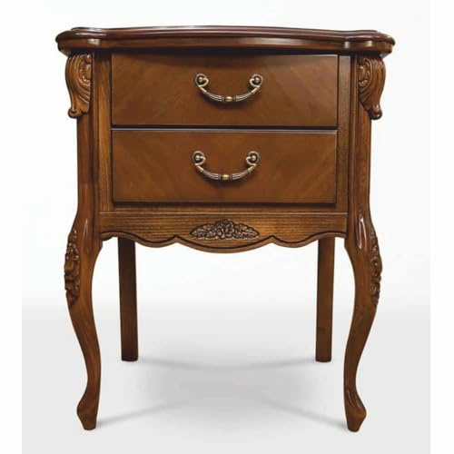 Casa Padrino Lujo barroco de noche cómoda marrón H. 72,6 cm - Muebles de dormitorio barroco