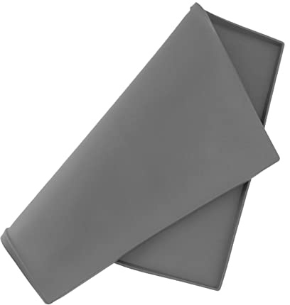 CHICIRIS Heavy Duty Silikongrillskydd Yttätningsskydd Grillmatta för -ägare (17 i grått)