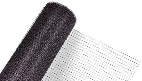 Maulwurfnetz in 2m Breite schwarz Maulwurfbekämpfung Rollrasen Rasen Maulwurfsperre Laubschutznetz Teichnetz Maulwurfschutz Gartennetz Länge:50m
