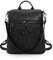 HUA ANGEL 2 In 1 Elegant Damen Rucksack Umhängetasche Anti Diebstahl Tagesrucksack Wasserdicht PU Leder Daypack Schultertasche Leichtgewicht für Tägliche Reise Einkaufs Schule