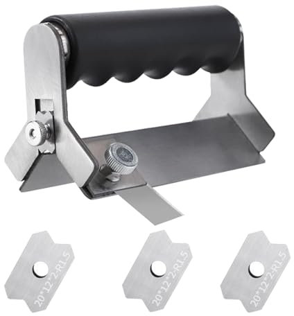 Rabot de bordure, raboteuse pour border le travail du bois - Grattoir à filet pour grattoir pour le travail du bois à | Outil d'ébavurage de grattoir pour raccords en acier