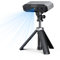 Revopoint MINI 2 Handheld 3D Scanner für 3D Druck, 0.02mm Präzision, 16 fps schnelles Scannen, Industrielles Blaulicht, Portabler Farb-3D-Modellscanner für Dental, Schmuck & kleine Objekte, Standard