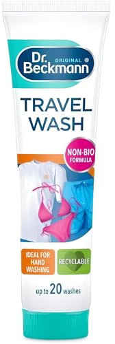 AMK® Travel Wash 100ml Concentrated Laundry Gel for Hand Washing Clothes While Travelling