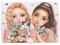 Depesche 13578 TOPModel Cat Love - Schmuckkästchen in Lila, mit Model Motiv und Katzen Muster, Schmuckbox mit Code, Sound und Spiegel
