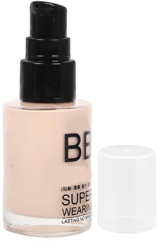 Women’s Beige Liquid Cream Foundation, Hydrating Long Wear Face Makeup | Excellent Coverage, Lightweight Texture, Daily Skincare Use, Face and Skin Tinted Moisturizer for Women