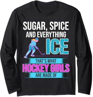 Vestito da Ragazza da Hockey per Donna! Hockey su Ghiaccio Maglia a Manica