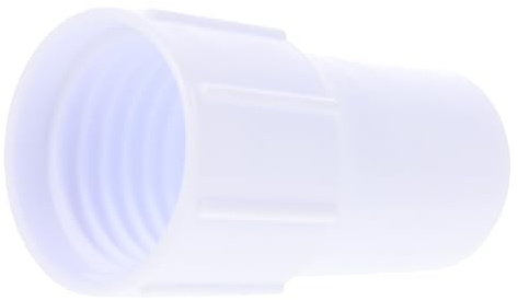 WRITWAA Pvc Gewinderohrverbinder Manschette für Staubsaugerschlauch 38mm Poolschlauchadapter Weiß Sicherer und Stabiler Anschluss für Poolreinigung