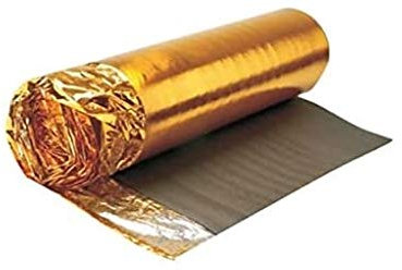 30m2 Deal - AcuStick® Supreme 6mm Gold Underlay for Wood or Laminate Flooring - Free Barrier Tape