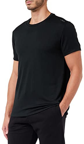 CMP Herren T-Shirt T-Shirt, Nero, 54, 39T7117